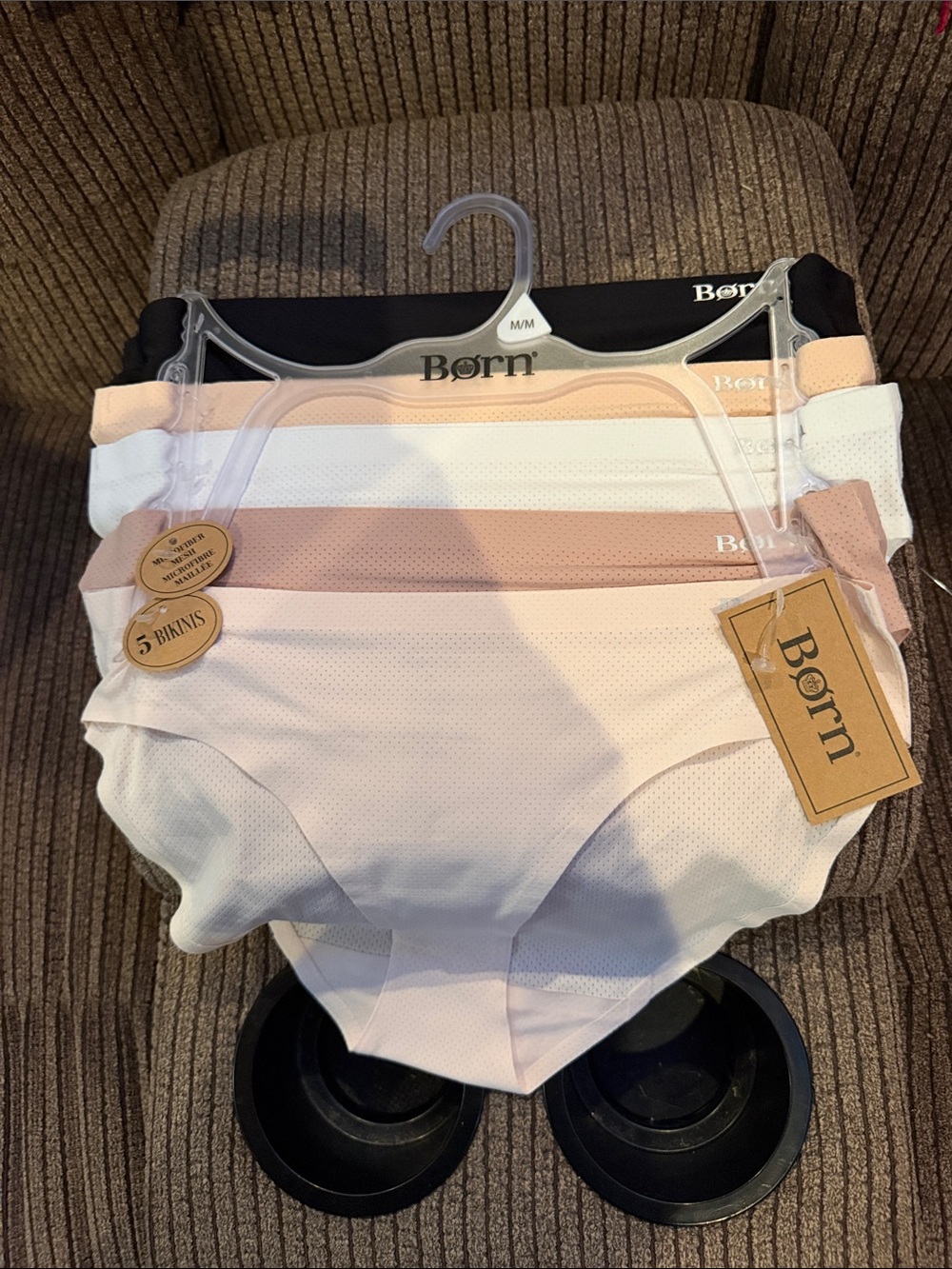 Born Women’s 5-Pack Bikini Panties